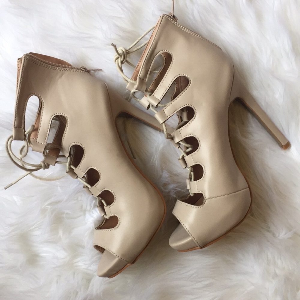 Fashion Nova Nude Heels